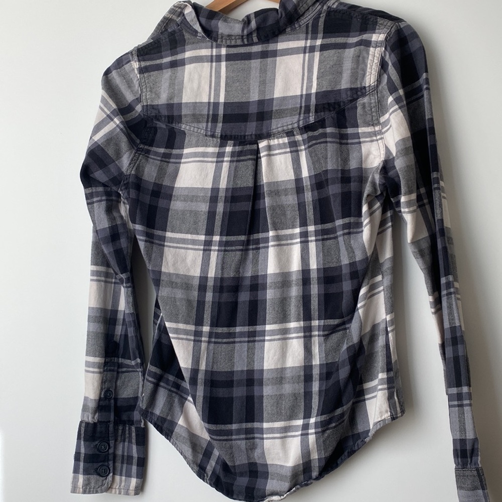 Used Roxy Plaid Shirt Size S - Picture 4 of 4
